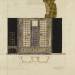 Design for a cabinet and chair, for the hall, 78 Derngate, Northampton